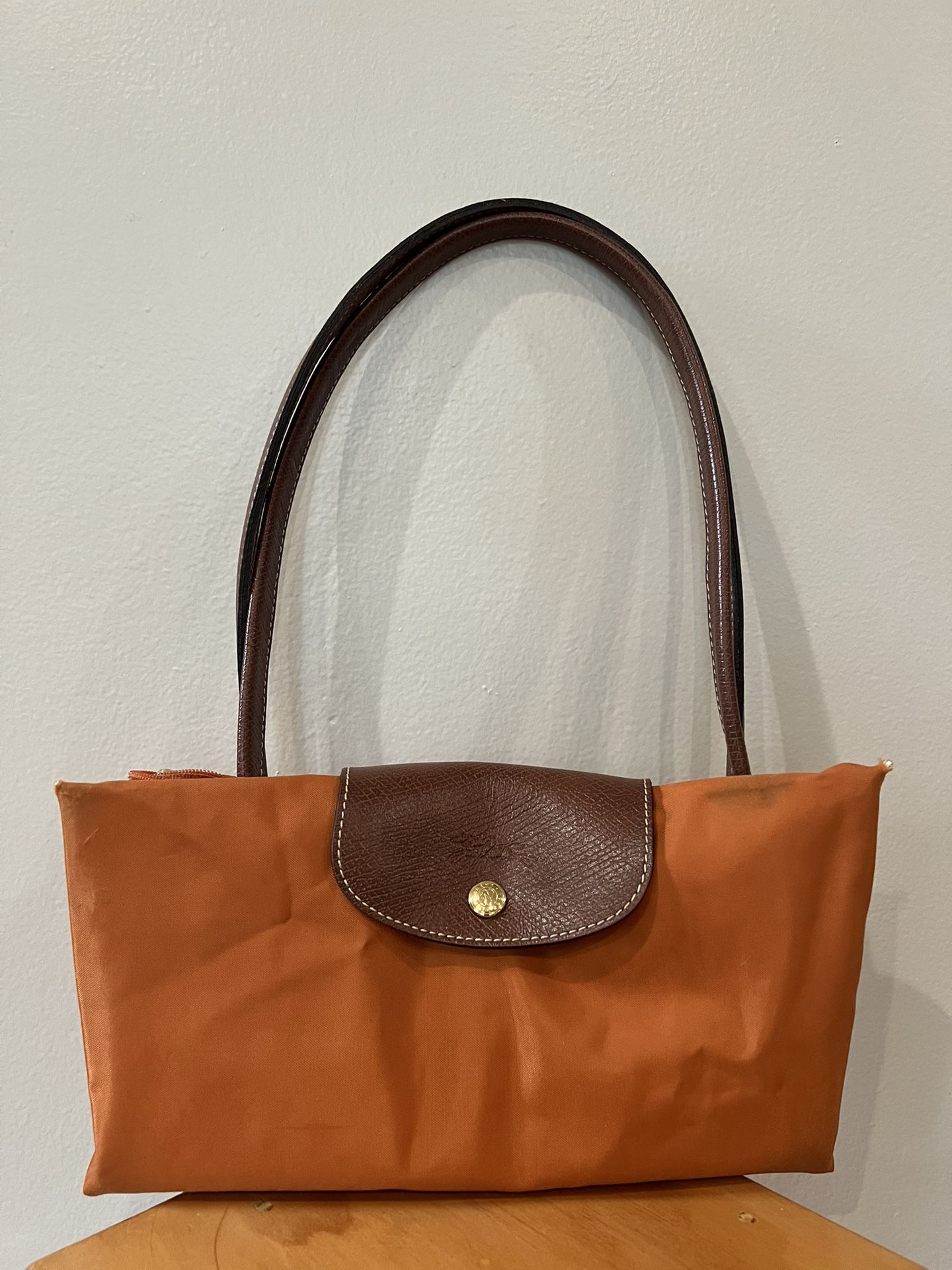 Longchamp Le Pliage Medium Tote Bag Orange