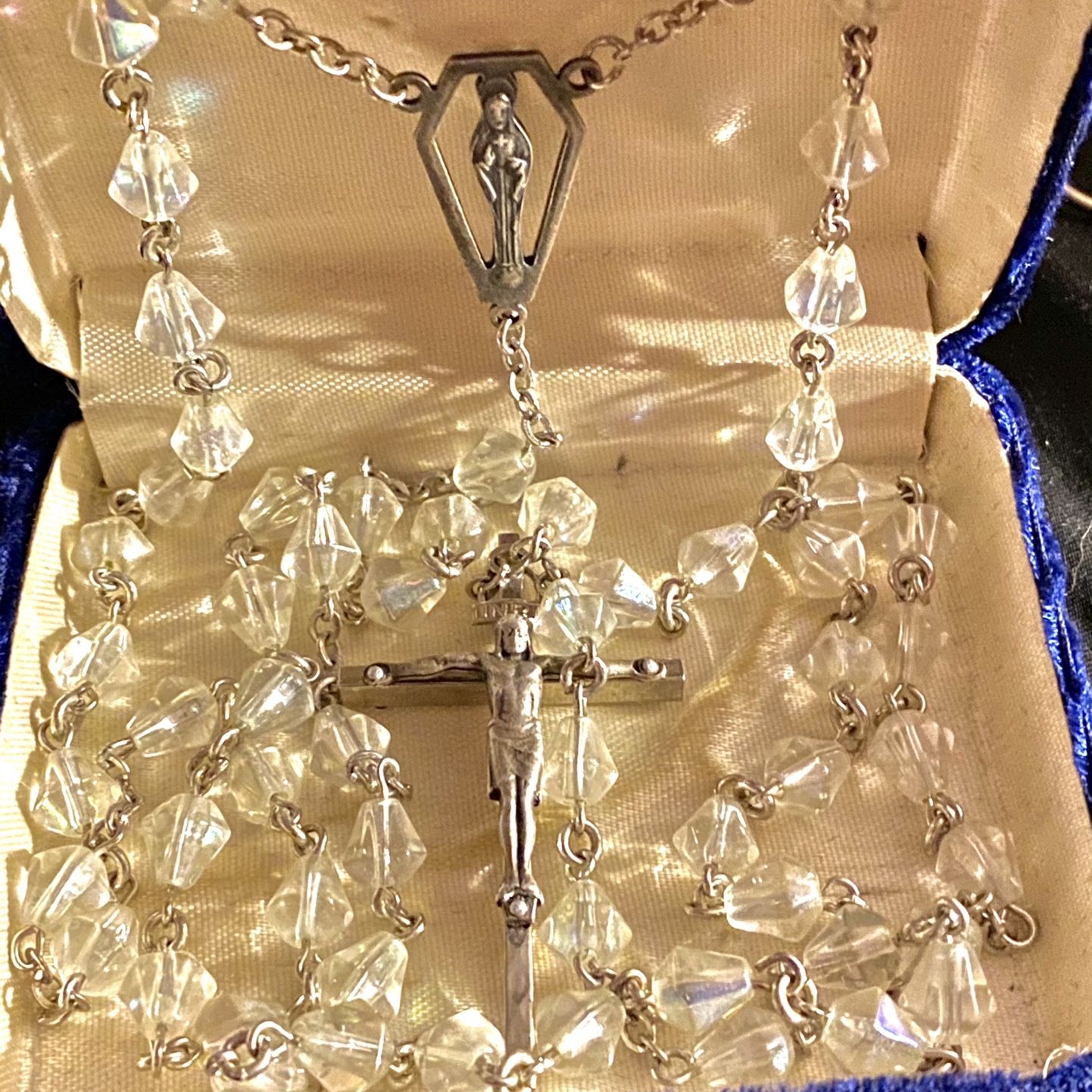 Vintage rosary beads