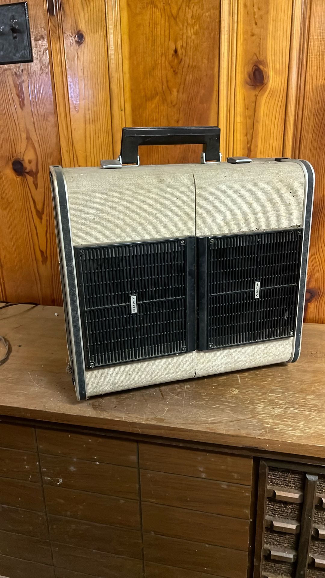 Vintage Sony Tape Recorder
