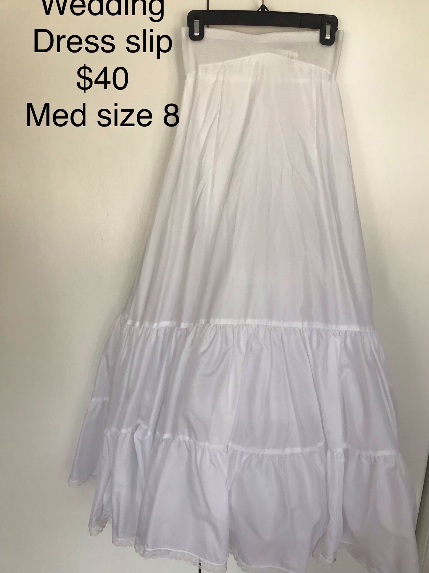 Wedding dress slip