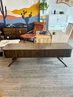 New TV Stand / Entertainment Center / Console / Low Profile / Walnut!