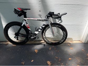 2013 Cervelo P3 Triathlon Bike 52cm– Di2 – Zipp 808 Carbon Wheels