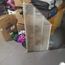 FREE- 5 White Wire Rack Shelves Corner Cut