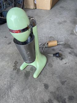 Vintage Hamilton Beach Green Milkshake Mixer