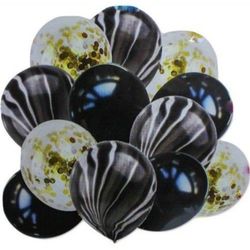 Bouquet black 12 pieces balloons