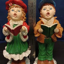 Vintage Christmas Carolers 