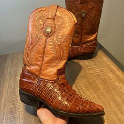 Las Trankas Men’s Cowboy Boots Men’s Size 27.5 Embroidered Western Size 9.5