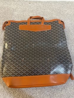 Brown goyard cisalpin backpack