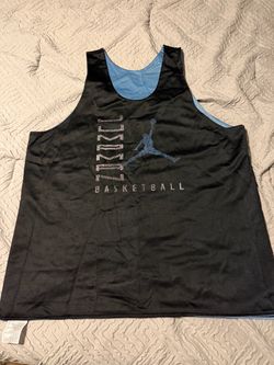 Vintage made in USA Nike Jordan reverse jersey North Carolina concord authentic 90’s men’s size large