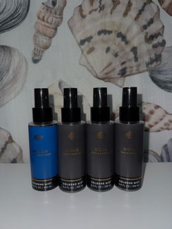 Travel size men’s cologne mists