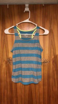 Kid’s size 10 striped Justice tank top