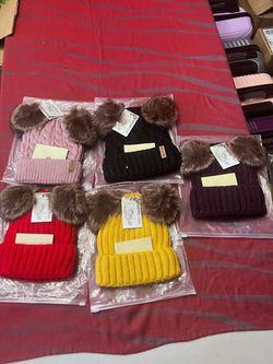 Arctic Paw Double Pom Beanie