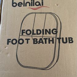 Folding Foot Bath