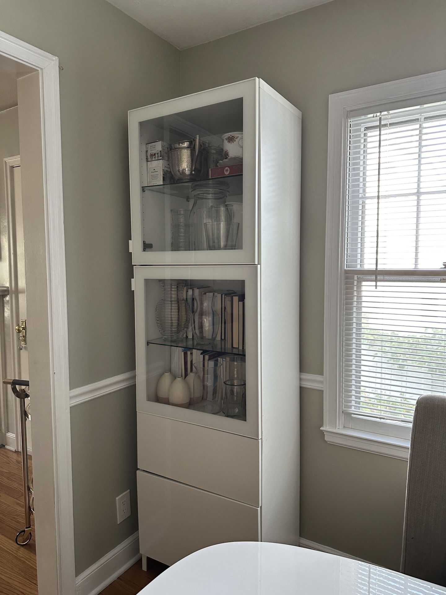 White Bookshelf