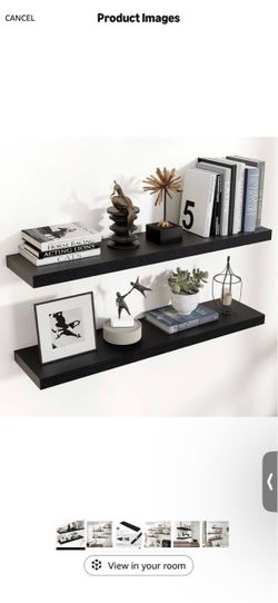 Floating shelves