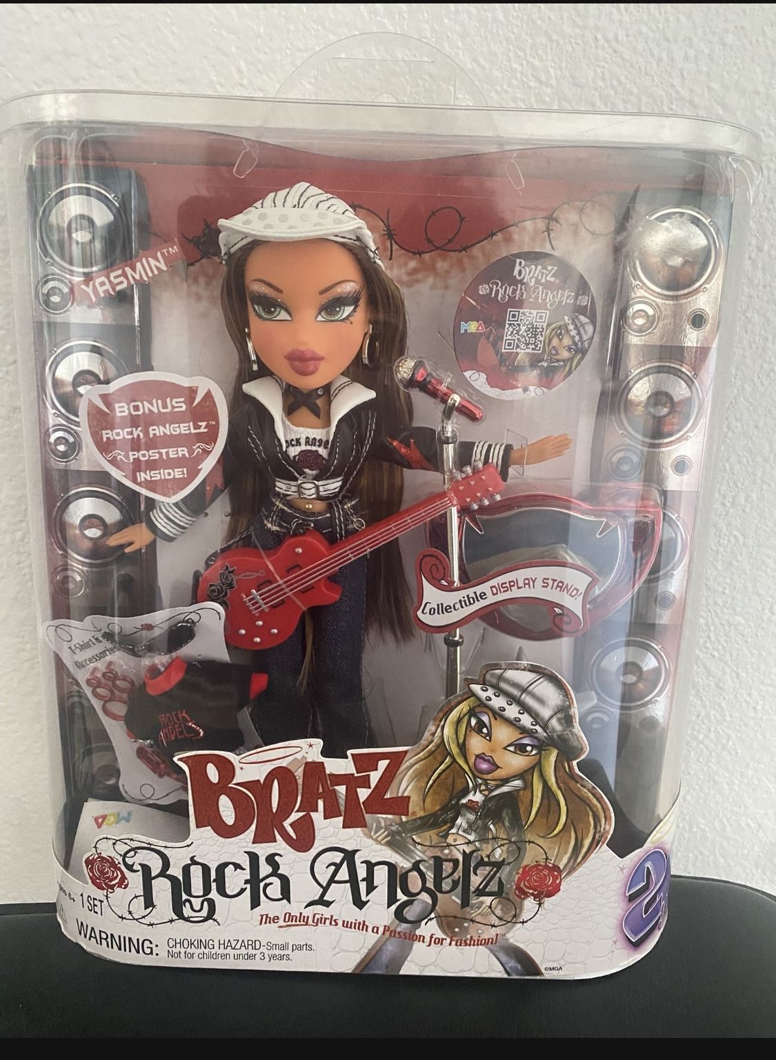 Bratz Rock Angelz Yasmin Fashion Doll 20 Years Anniversary