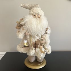 Santa Claus Figurine Old World Style Gifts Toys Christmas Holiday Decor 17in
