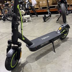 10-inch front and rear electric scooter with shock absorption