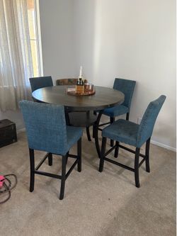 Table with four chairs