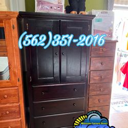 New Tall Closet Jumbo Fully Assembled Real Wood- Ropero Alto 