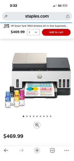HP smart tank printer 250