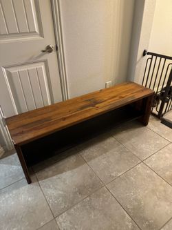 Wooden Bench