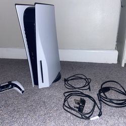 Ps5 Blu Ray Edition Console -White With Controller 