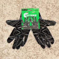 Cutters Super Sticky Grip Cool Design Meets SFIA Football Gloves Adult S/M
