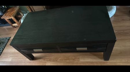 Black wood Coffee table