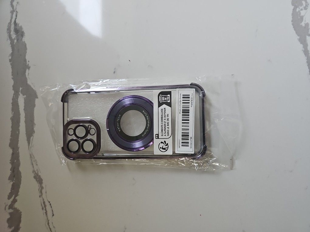 iPhone 13 Pro Max Clear Magnetic Case