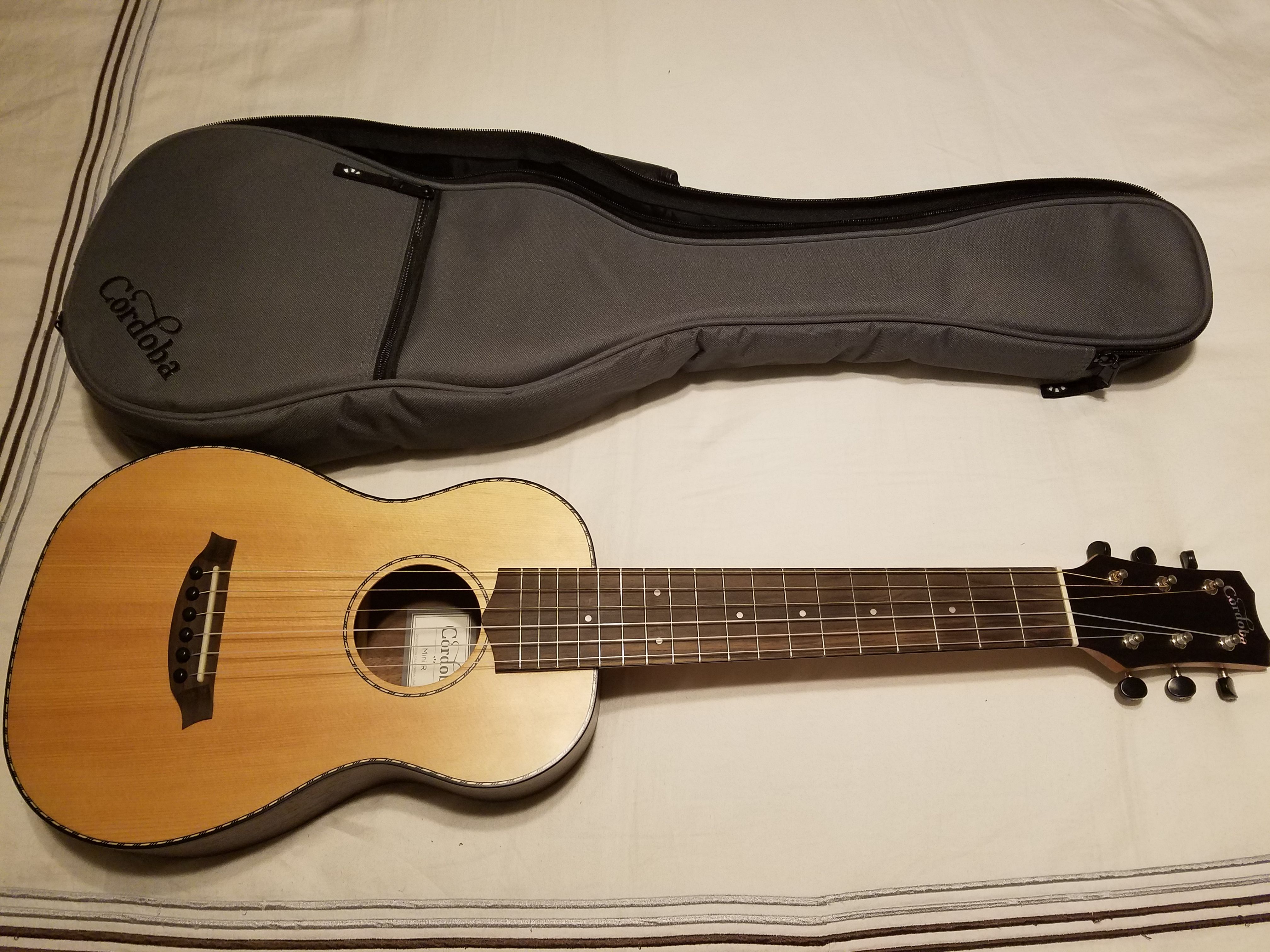 Cordoba Mini-R Travel Guitar with Case