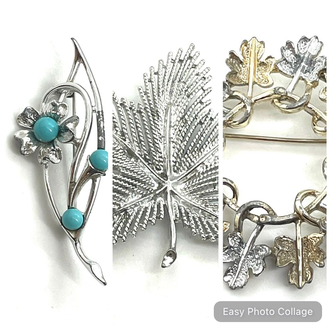Lot Of 3 Sarah Coventry Brooches