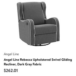 Angel Line Rebecca Upholstered Swivel Gliding Recliner