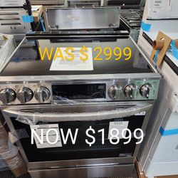 6.3 cu. Ft. Smart Induction slide In Range With Probake Convection 