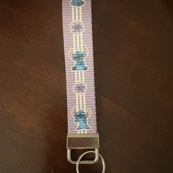 $5 - Keychain Wristlet/Holder - Stitch  Style
