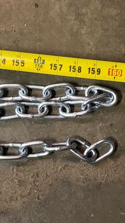 36ft of 1/4" chain