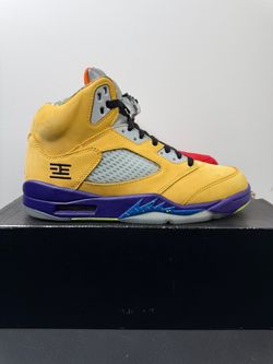 Air Jordan 5 “What The” Size 8.5M (Preowned But Clean)