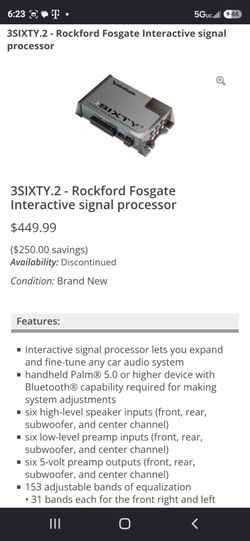 Rockford fosgate dsp 3sixty