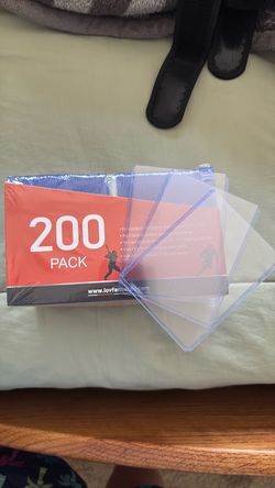 200 Card Top Loaders Pokemon Sports Cards Trading Cards