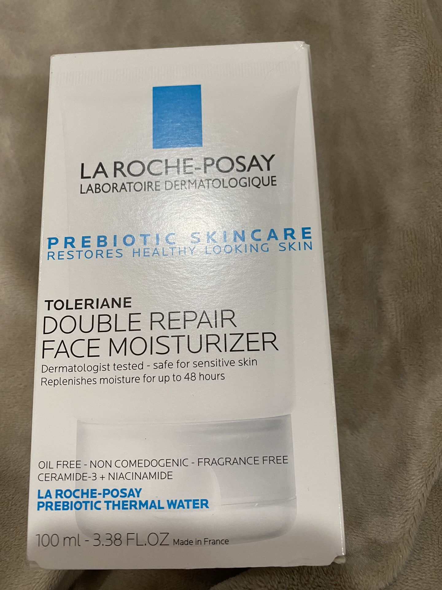 La Roche-Posay Toleriane Double Repair Face Moisturizer, Daily Moisturizer Face Cream with Ceramide & Niacinamide for All Skin Types, Immediate Comfor