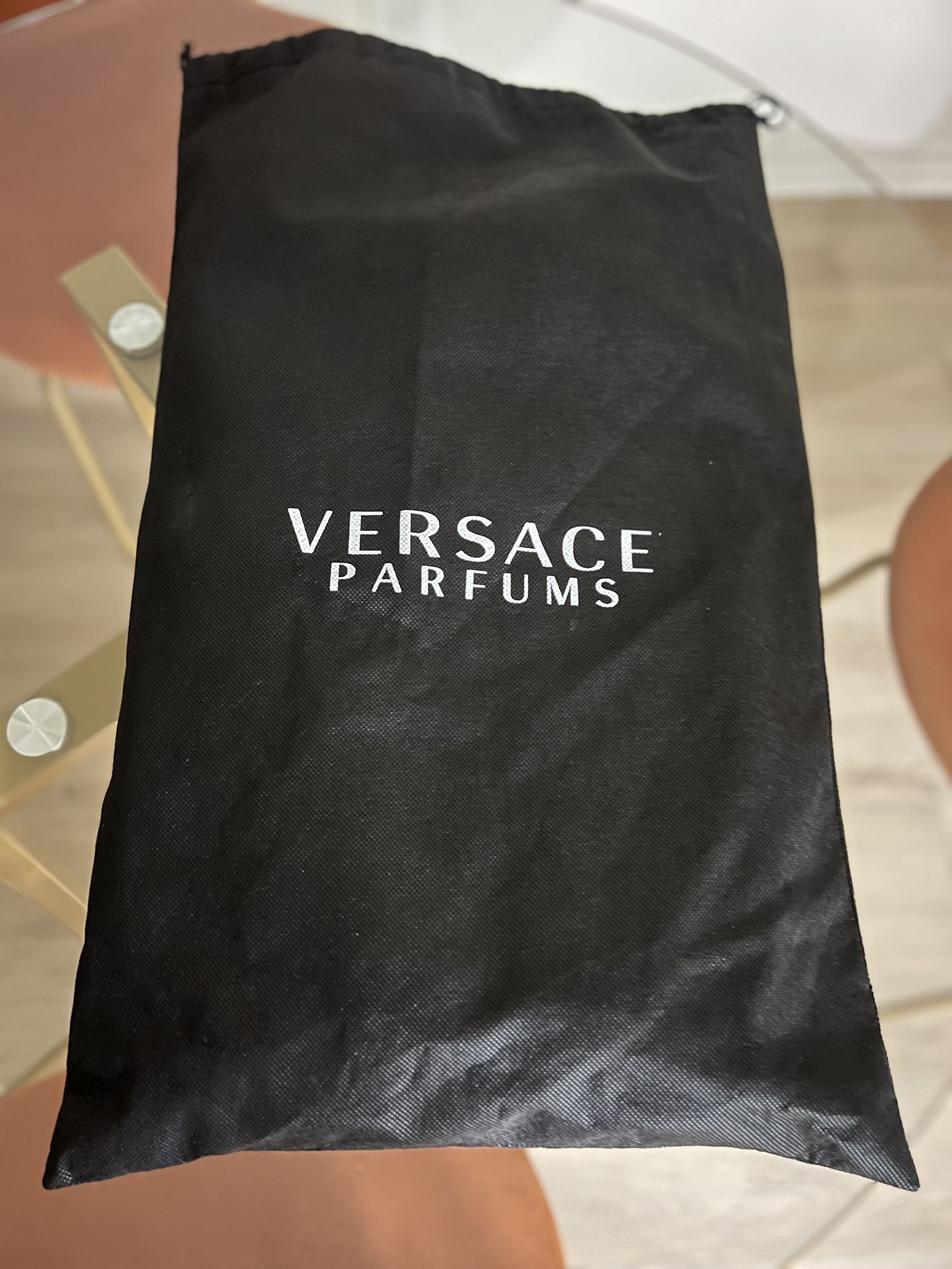 Versace Leather Duffle Bag