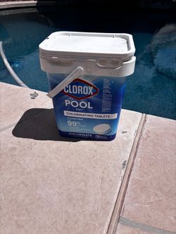 35 Pound Clorox 99% Chlorine Tab Tablets Pool New