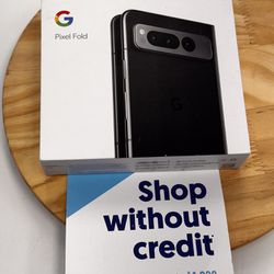 Google Pixel Fold 5G 5.8 Smart Phone - Pay $1 Today to Take it Home and Pay the Rest Later!