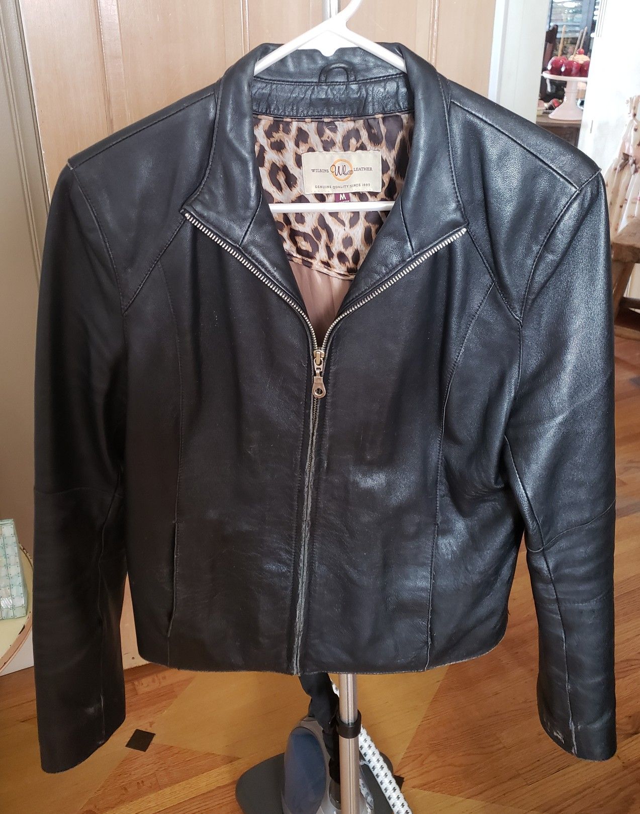 Ladies Leather Jacket