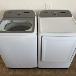 LIKE NEW SAMSUNG WASHER AND DRYER SET. 
