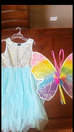 Girls fairy/pixie/butterfly/wings Halloween costume