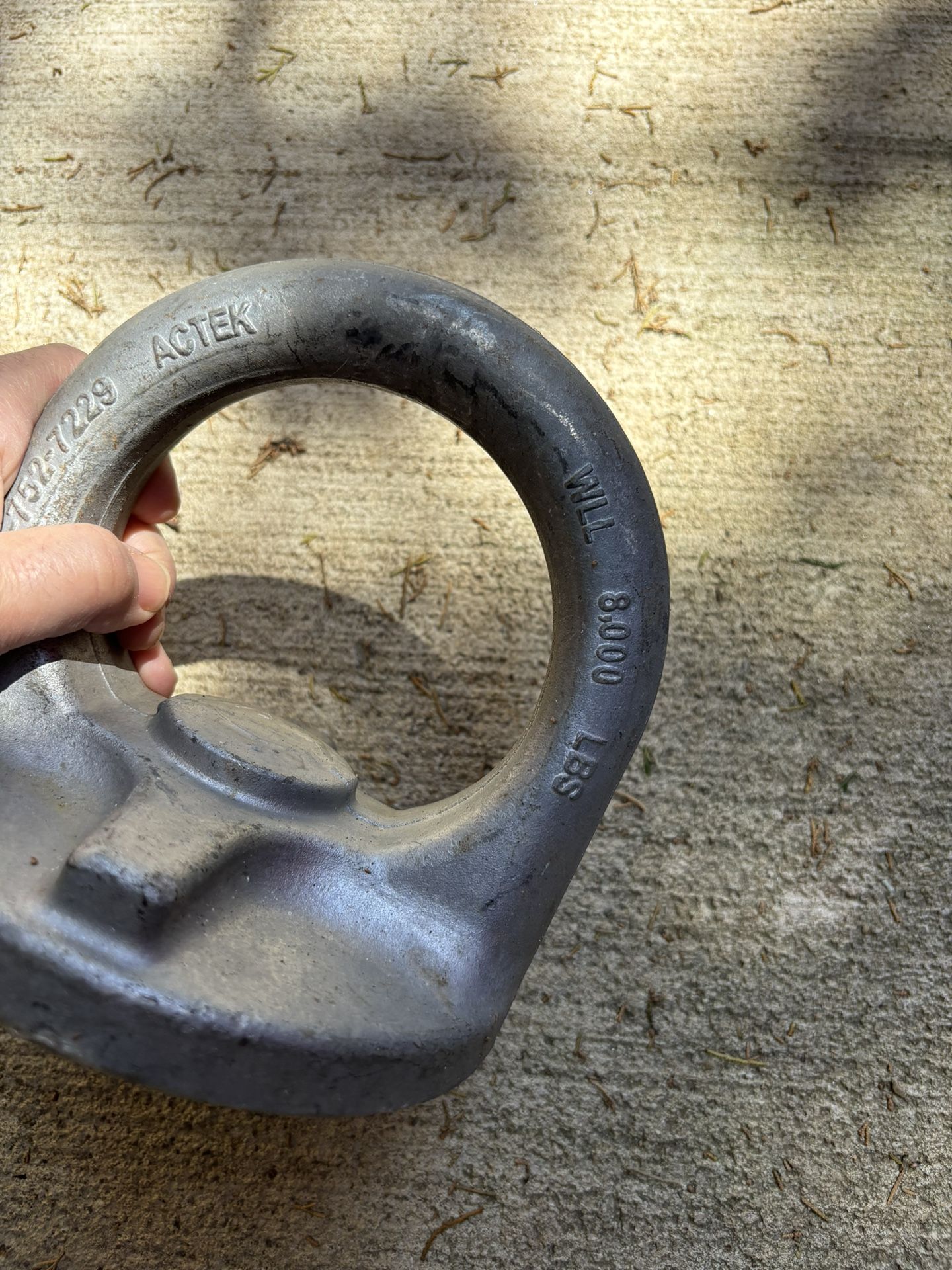 8000 Lb Road Plate Eyelit