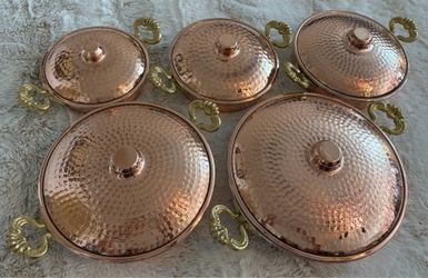 NEW 10-Piece Handmade Turkish Copper Cookware Set - Beautiful 🌸 Perfect Mother’s Day Gift 🌸