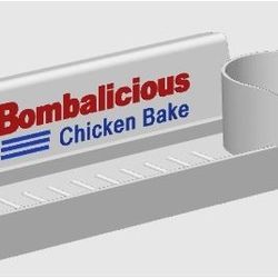 Chicken Bake And Drink Tray For Costco Cart