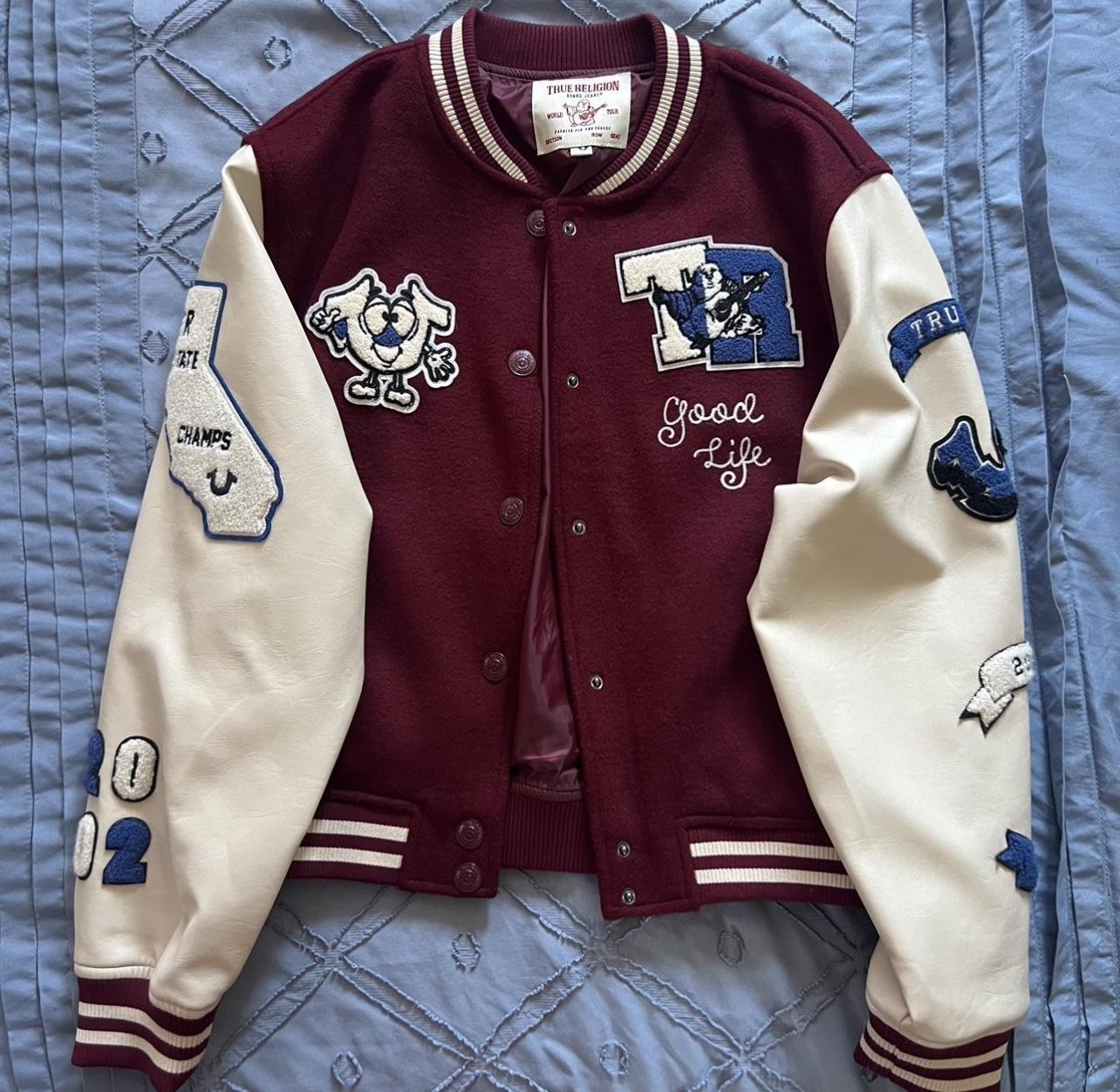 True Religion Varsity Jacket